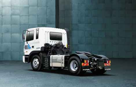 Седельный тягач Hyundai с колесной формулой 4х2 - HD500 ― Ростех А - комплексные поставки строительной, дорожной и автомобильной техники.