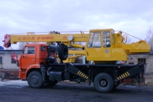 Автокран КС-3577-3К (на шасси МАЗ) ― Ростех А - комплексные поставки строительной, дорожной и автомобильной техники.