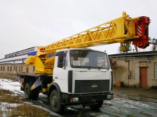 Автокран КС-45726-2/20 (на шасси МАЗ) ― Ростех А - комплексные поставки строительной, дорожной и автомобильной техники.