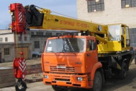 Автокран КС-45726-4/20 (на шасси КАМАЗ) ― Ростех А - комплексные поставки строительной, дорожной и автомобильной техники.