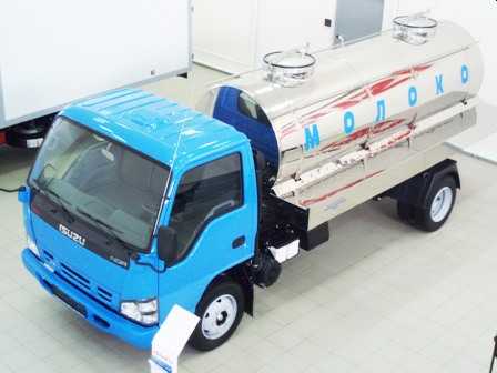 Молочная цистерна ISUZU NQR75 ― Ростех А - комплексные поставки строительной, дорожной и автомобильной техники.