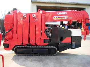 Мини-кран гусеничный UNIC UR-W295 (дизельный) ― Ростех А - комплексные поставки строительной, дорожной и автомобильной техники.