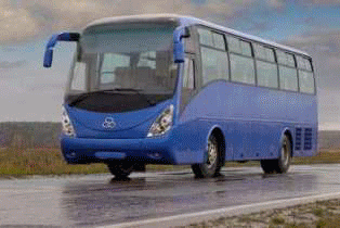 Туристический автобус SHUCHI YTK6106 ― Ростех А - комплексные поставки строительной, дорожной и автомобильной техники.
